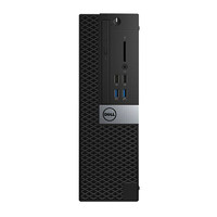 DELL 戴尔 OptiPlex 3050 SFF 七代酷睿版 商务台式机 黑色 (酷睿i5-7500、核芯显卡、4GB、1TB HDD、风冷)