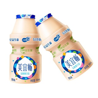 三剑客 美宜畅乳酸菌饮品100ml*25瓶 原味 礼品装