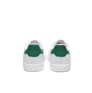 XTEP 特步 女子运动板鞋 880218315076 白绿 40