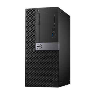 DELL 戴尔 OptiPlex 7070 MT 九代酷睿版 21.5英寸 商务台式机 黑色 (酷睿i7-9700、核芯显卡、8GB、256GB SSD+1TB HDD、风冷)