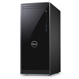 DELL 戴尔 灵越 3670 23.6英寸 台式机 黑色 (酷睿i7-9700、GTX 1650 4G、8GB、256GB SSD+1TB HDD、风冷)