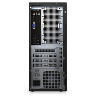 DELL 戴尔 灵越 3670 23.6英寸 台式机 黑色 (酷睿i7-9700、GTX 1650 4G、8GB、256GB SSD+1TB HDD、风冷)