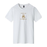 CAMEL/骆驼 XAB415168 男款卡通图案短袖t恤