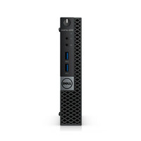 DELL 戴尔 OptiPlex 3060MFF 台式机 黑色(奔腾G5400、核芯显卡、4GB、500GB HDD、风冷)