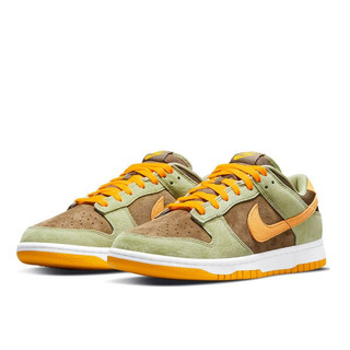 耐克 Nike Dunk Low CNY新年中国年 双层刮刮乐男女休闲滑板鞋 绿棕橙DH5360-300 38.5