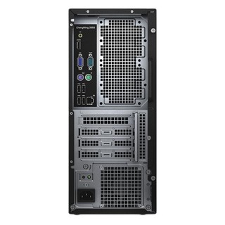 DELL 戴尔 成铭 3988 九代酷睿版 商务台式机 黑色 (酷睿i3-9100、核芯显卡、8GB、1TB HDD、风冷)