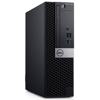 DELL 戴尔 OptiPlex 7060 SFF 八代酷睿版 23.8英寸 商务台式机 黑色 (酷睿i5-8500、核芯显卡、4GB、1TB HDD、风冷)