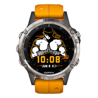 GARMIN 佳明 Fenix 5 Plus 智能手表 47mm  (GPS、北斗)