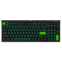 FL·ESPORTS 腹灵 FL980 98键 有线机械键盘 声波绿 凯华BOX茶轴 RGB