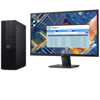 DELL 戴尔 OptiPlex 3070 23.8英寸 商务台式机 黑色 (酷睿i7-9700、核芯显卡、8GB、256GB SSD+1TB HDD、风冷)