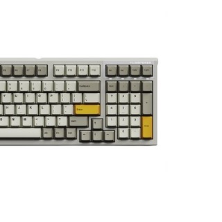 FL·ESPORTS 腹灵 FL980 98键 有线机械键盘 经典复古 凯华BOX红轴 RGB