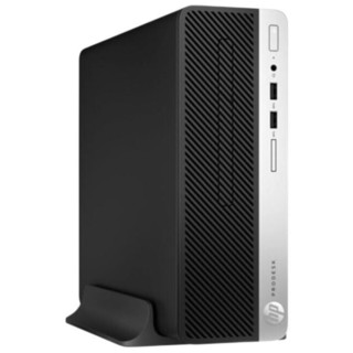 HP 惠普 ProDesk 400 G5 SFF 商用台式机 黑色 (赛扬G5400 、核芯显卡、4GB、500GB HDD、风冷)