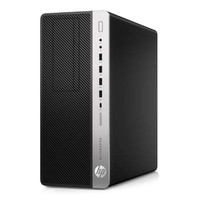 HP 惠普 EliteDesk 880G5 台式机 黑色(酷睿i7-9700、2GB独显、8GB、256GB SSD+1TB HDD、风冷)