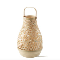 IKEA/宜家 MISTERHULT 米思特胡 台灯 竹, 手工制作 36 厘米