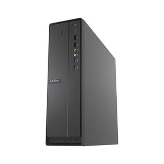 Haier 海尔 商嘉 T-A0007 台式机 黑色(酷睿i5-8400、核芯显卡、8GB、128GB SSD+1TB HDD、风冷)