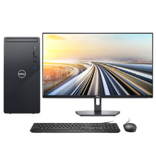 DELL 戴尔 灵越 3881 23.8英寸 台式机 黑色(酷睿i7-10700F、GTX 1660 Super 6G、16GB、512GB SSD、风冷)