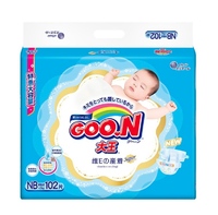 PLUS会员：GOO.N 大王 维E系列 婴儿纸尿裤 NB102片