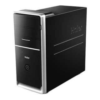 Haier 海尔 天越 Y30 19.5英寸 台式机 黑色(奔腾G4900 、核芯显卡、4GB、1TB HDD、风冷)
