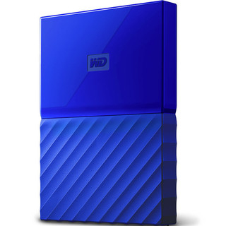 Western Digital 西部数据 My Passport系列 2.5英寸 移动机械硬盘 4TB USB 3.0 贵族蓝