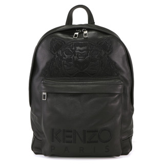 KENZO 凯卓 618预售：【直营】KENZO牛皮老虎头双肩背包男牛皮大容量男包F865SF300L49
