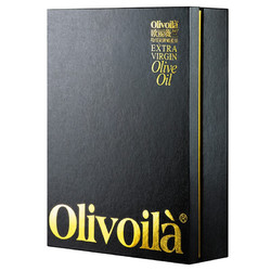 olivoilà 欧丽薇兰 食用油 橄榄油 高多酚特级初榨橄榄油750ml*2瓶