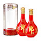 LANGJIU 郎酒 53度红花郎15酱香型500ml*2过节送礼礼品礼物袋