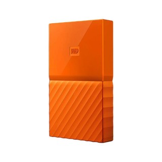 Western Digital 西部数据 My Passport系列 2.5英寸 移动机械硬盘 4TB USB 3.0 活力橙