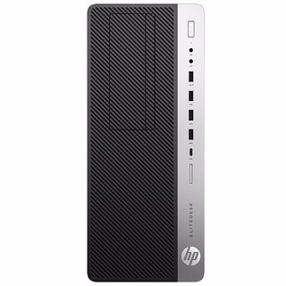 HP 惠普 EliteDesk 600 G5 MT 19.5英寸 台式机 黑色(酷睿i5-9500、核芯显卡、8GB、256GB SSD、风冷)