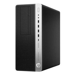 HP 惠普 EliteDesk 600 G5 MT 19.5英寸 台式机 黑色(酷睿i5-9500、核芯显卡、8GB、256GB SSD、风冷)