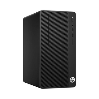 HP 惠普 280 Pro G4 MT 八代酷睿版 21.5英寸 商用台式机 黑色（酷睿i3-8100、核芯显卡、4GB、1TB HDD、风冷）