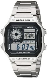 CASIO 卡西欧 AE1200WHD-1A 男士石英数字手表