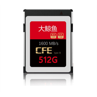 DAJINGYU COXCKOC 大鲸鱼高端系列 XQD 相机存储卡 512GB（1600MB/S）