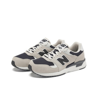 new balance 570系列 中性休闲运动鞋 ML570BNA 米白色/黑色 40.5