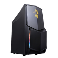Hasee 神舟 战神 G40 台式机 黑色(酷睿i3-8100、GTX 1050、8GB、256GB SSD、风冷)