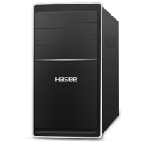 Hasee 神舟 新瑞 K80 台式机 黑色(酷睿i5-8400、GT1030、8GB、1TB HDD、风冷)