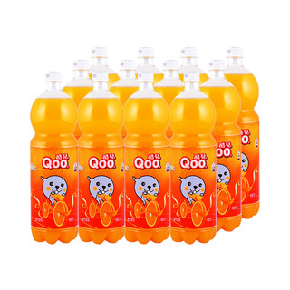 Minute Maid 美汁源 酷儿Qoo 橙汁饮料 1.5L*12瓶