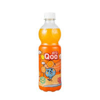 美汁源 可口可乐（Coca-Cola）美汁源酷儿 Qoo 橙味果汁饮料 450ml*12瓶 新老包装随机发货
