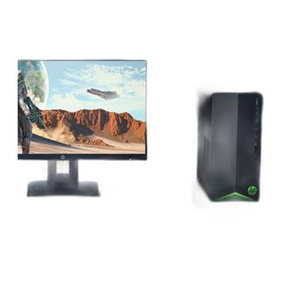 HP 惠普 TG01 176ccn 台式机 黑色(酷睿i7-10700F、GTX 1660Ti 6G、8GB、256GB SSD+1TB HDD、黑色)