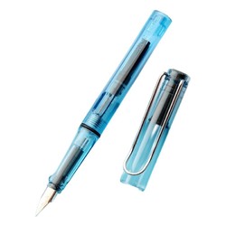 Jinhao 金豪 钢笔 619 透明蓝 EF尖 单支装