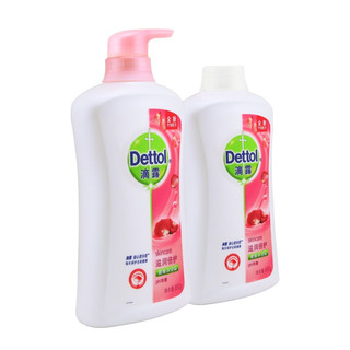 Dettol 滴露 滋润倍护健康沐浴露 650g+无按压泵650g