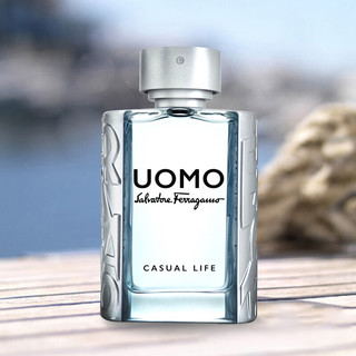 菲拉格慕 Uomo悠闲生活 峰逸男士淡香水 EDT 100ml