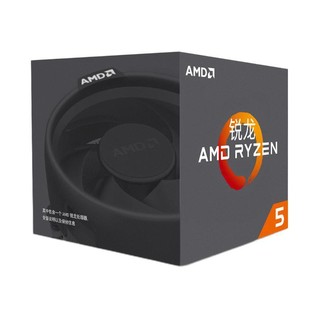 AMD 锐龙 R5-2600 CPU 3.4GHz 6核12线程