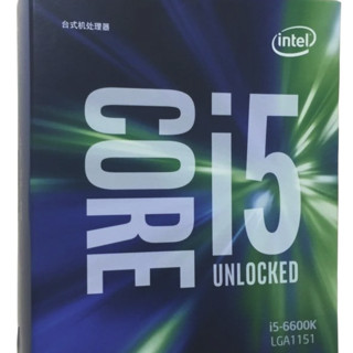 intel 英特尔 酷睿 i5-6600K CPU 3.50GHz 4核4线程
