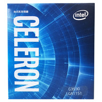 intel 英特尔 赛扬 G3930 CPU 2.8GHz 2核2线程