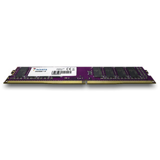 ADATA 威刚 万紫千红系列 DDR4 2133MHz 台式机内存 普条 紫色 4GB