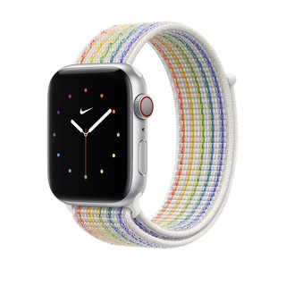 苹果 Apple Watch 彩虹版Nike回环式运动表带