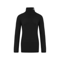 Calvin Klein Jeans 卡尔文·克莱恩牛仔 女士高领长袖T恤 J214932 BEH 黑色 XL