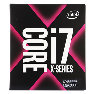 intel 英特尔 酷睿 i7-9800X CPU 3.8GHz 8核16线程