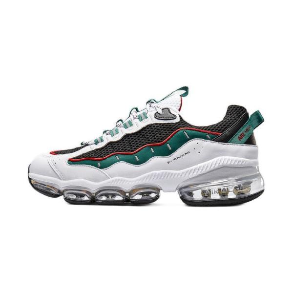 商品xtep 特步 air mega 2.0 男子跑鞋 880119115096 白黑绿 39