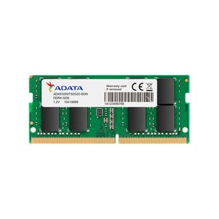 ADATA 威刚 万紫千红系列 DDR4 3200MHz 笔记本内存 普条 绿色 16GB